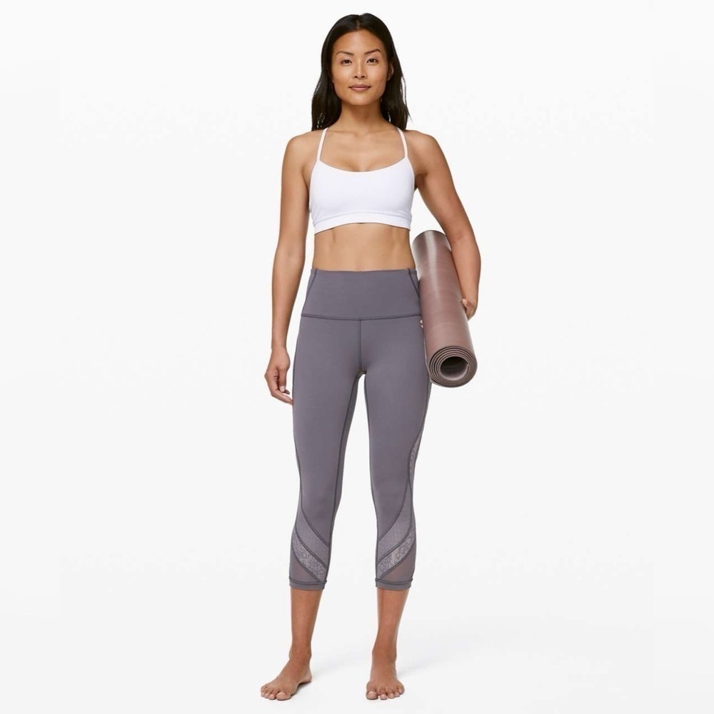 Lululemon | Wunder Under Crop 21" *Lace Size 10